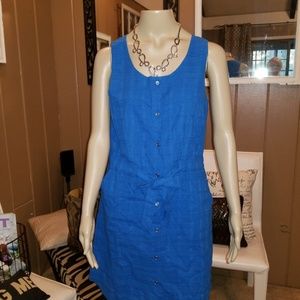 TOMMY HILFIGER - sleeveless button dress